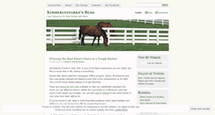 Desktop Screenshot of kimberlystarks.wordpress.com