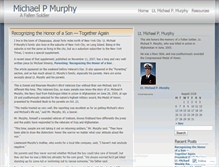 Tablet Screenshot of michaelpmurphy.wordpress.com