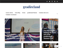 Tablet Screenshot of gradireland.wordpress.com