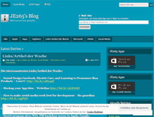 Tablet Screenshot of je265.wordpress.com