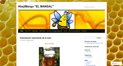 Desktop Screenshot of abejimango.wordpress.com