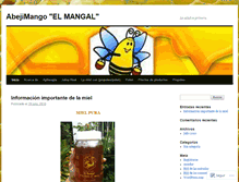 Tablet Screenshot of abejimango.wordpress.com