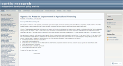 Desktop Screenshot of curtisdevelopment.wordpress.com