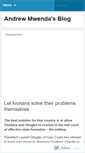 Mobile Screenshot of amwenda.wordpress.com
