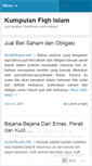 Mobile Screenshot of fiqihislam.wordpress.com