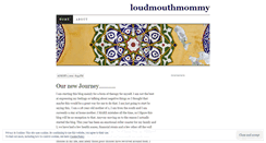 Desktop Screenshot of loudmouthmommy.wordpress.com