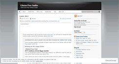 Desktop Screenshot of glutenfreesmiles.wordpress.com