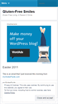 Mobile Screenshot of glutenfreesmiles.wordpress.com