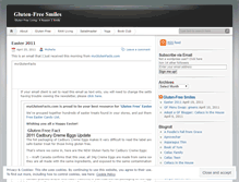 Tablet Screenshot of glutenfreesmiles.wordpress.com