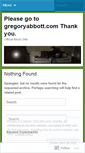 Mobile Screenshot of gregoryabbott.wordpress.com
