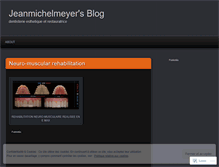 Tablet Screenshot of jeanmichelmeyer.wordpress.com