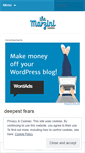 Mobile Screenshot of marzini.wordpress.com