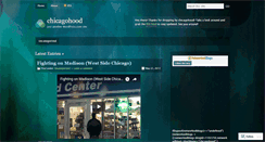 Desktop Screenshot of chicagohood.wordpress.com