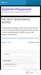 Mobile Screenshot of euphoricplayground.wordpress.com