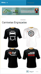 Mobile Screenshot of camisetasradicais.wordpress.com