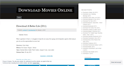 Desktop Screenshot of movieupblog.wordpress.com