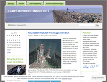 Tablet Screenshot of kotaprobolinggo.wordpress.com