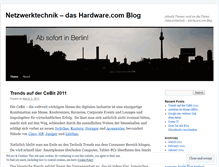 Tablet Screenshot of netzwerktechnik.wordpress.com