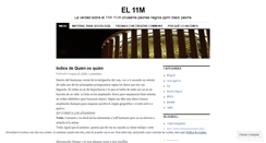 Desktop Screenshot of el11m.wordpress.com