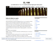 Tablet Screenshot of el11m.wordpress.com
