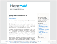 Tablet Screenshot of internetworld2007.wordpress.com