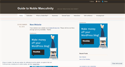 Desktop Screenshot of nobleman.wordpress.com