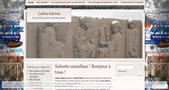 Desktop Screenshot of luduslatinus.wordpress.com