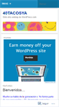 Mobile Screenshot of cuarentatacos.wordpress.com
