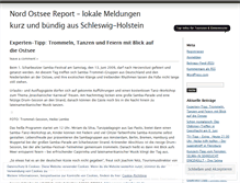 Tablet Screenshot of nordostseereport.wordpress.com