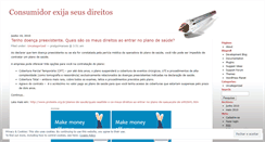 Desktop Screenshot of exijaseusdireitos.wordpress.com
