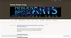 Desktop Screenshot of hebdenfringe.wordpress.com