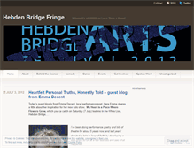 Tablet Screenshot of hebdenfringe.wordpress.com