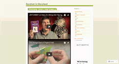 Desktop Screenshot of barefootstoryland.wordpress.com