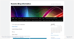 Desktop Screenshot of infusc2012.wordpress.com