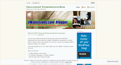 Desktop Screenshot of emalaysians.wordpress.com