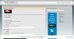 Desktop Screenshot of digitaltvairtel.wordpress.com