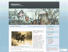 Tablet Screenshot of middelalderuit.wordpress.com