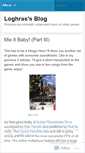 Mobile Screenshot of loghras.wordpress.com