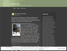 Tablet Screenshot of loghras.wordpress.com