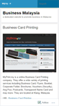 Mobile Screenshot of businessmalaysia.wordpress.com