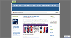 Desktop Screenshot of cazmocadets.wordpress.com