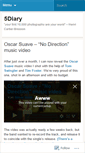 Mobile Screenshot of 5diary.wordpress.com