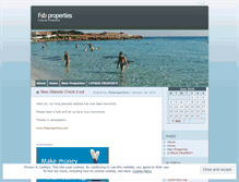 Tablet Screenshot of fsbproperties.wordpress.com