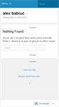 Mobile Screenshot of alexbb.wordpress.com