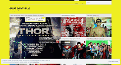 Desktop Screenshot of greateventsplus.wordpress.com