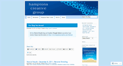 Desktop Screenshot of hamptonscreative.wordpress.com