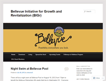 Tablet Screenshot of bellevuepa.wordpress.com