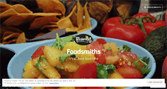 Desktop Screenshot of foodsmithsfoodie.wordpress.com