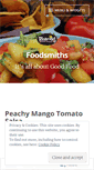 Mobile Screenshot of foodsmithsfoodie.wordpress.com