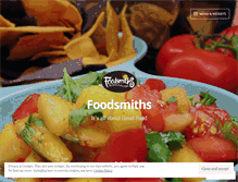 Tablet Screenshot of foodsmithsfoodie.wordpress.com